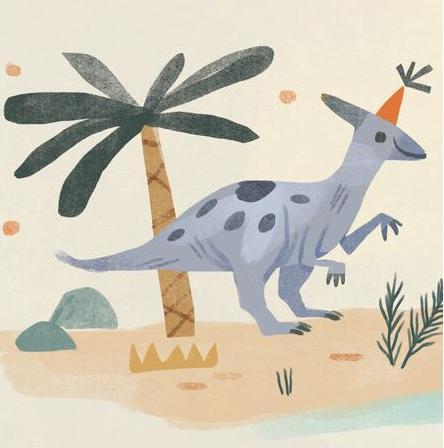 Produktbild Up with paper Geburtstagskarte Pop-Up Card Dino-Motiv (1 Stk.)