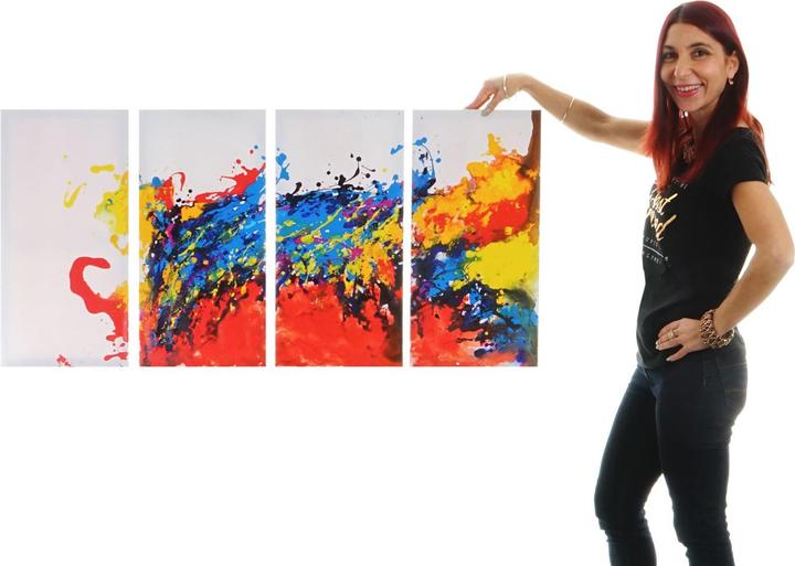 Produktbild MCW Wandbild Wave (60 x 120 x 3.5 cm)