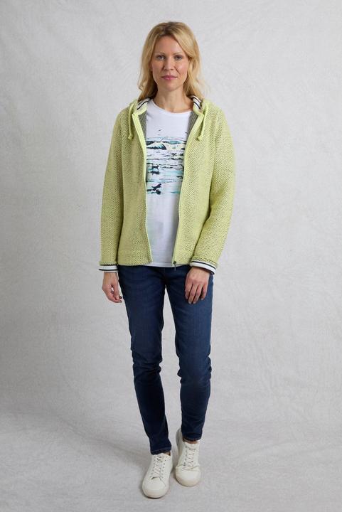 Produktbild Weird Fish Chicoa Hoodie mit durchgehendem Reissverschluss (48 D)