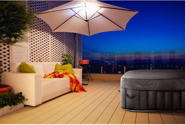 Actual product image Uniprodo Whirlpool aufblasbar - 600 l - 4 Personen - 100 Düsen (4 pers.)