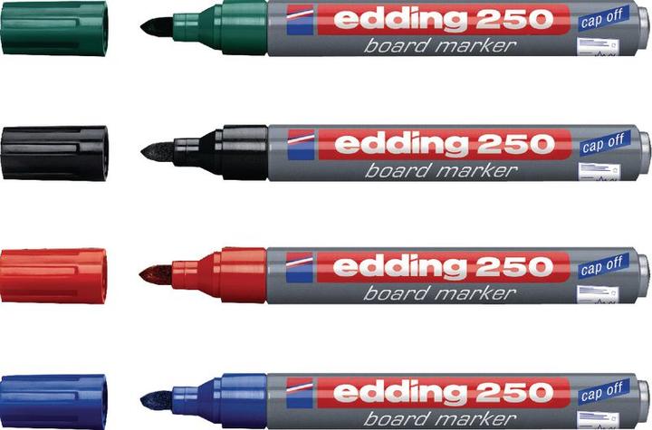 Produktbild Edding 250 (Mehrfarbig, 3 mm, 4 x)