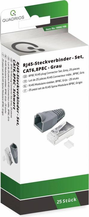 Produktbild Quadrios RJ 45 Steckverbinder Set 6