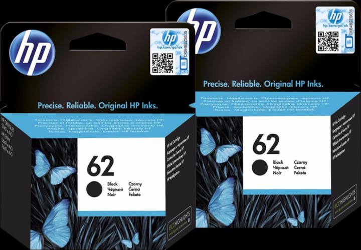 HP 62 Patronen Black Duo Pack
