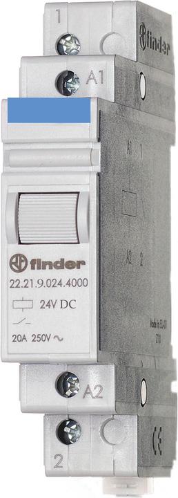 Image du produit Finder Relais d'installation 1S 20A 24VDC 22.21.9.024.4000