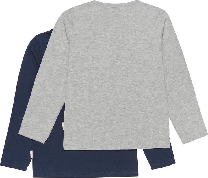 Produktbild Minymo Kid's Basic 34 -T-shirt L/S (2-pack) (122)