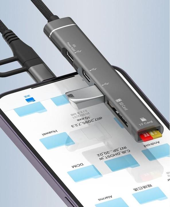 Produktbild PowerGuard 6 in 1 USB-C OTG (USB Typ C, USB-A)