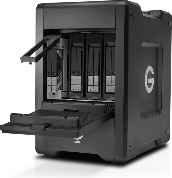 Actual product image Hitachi G-TECH G-SPEED Shuttle Thunderbolt 3 8TB SSD RAID GSPSPTH3EB80008BBB
