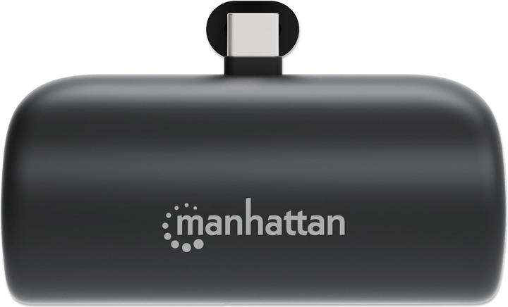 Productafbeelding Manhattan PD Powerbank 5000mAh Type-C St. 20W zwart (5000 mAh, 20 W, 20 Wh)