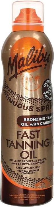 Malibu Fast Tanning Oil Spray 175 ml (Suntan oil, 175 ml)