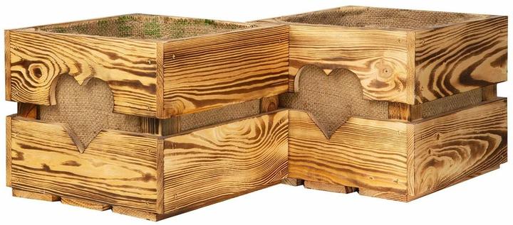 Immagine prodotto Holz Zollhaus Scatola di immagazzinaggio (30 x 30 x 25 cm, 22.50 l)