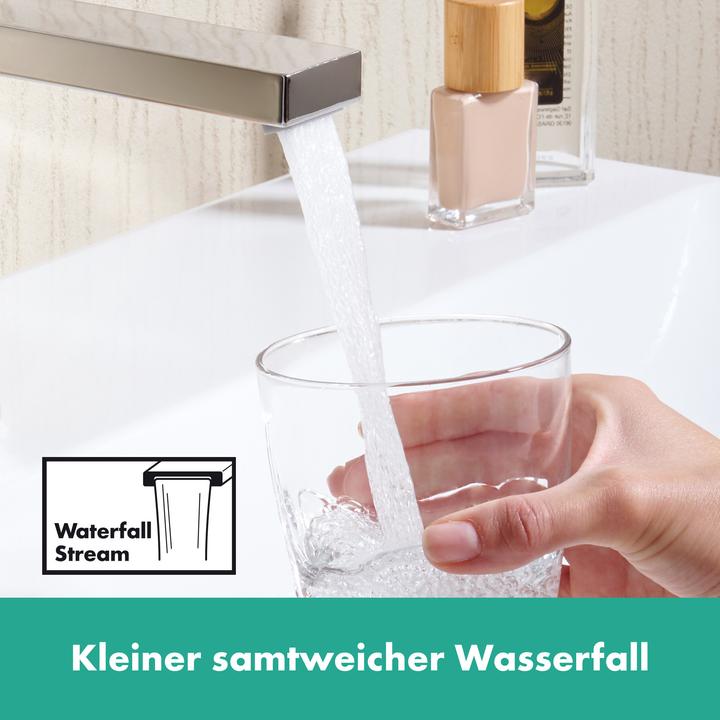 Actual product image hansgrohe Tecturis E 2-gats wastafelkraan 150 CoolStart met waste chroom