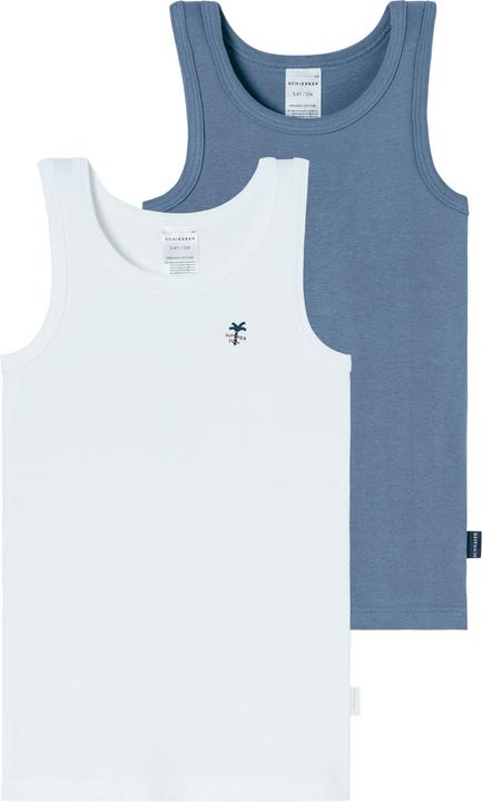 Actual product image Schiesser Fine Rib vest (116)