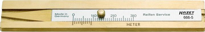 Actual product image HAZET Tyre tread depth gauge 666-5