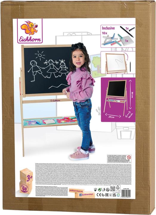Actual product image Eichhorn Staand Schoolbord met Krijtjes