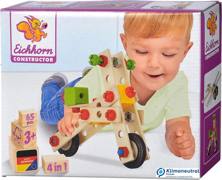 Eichhorn Costruttore 4in1, 65dlg.