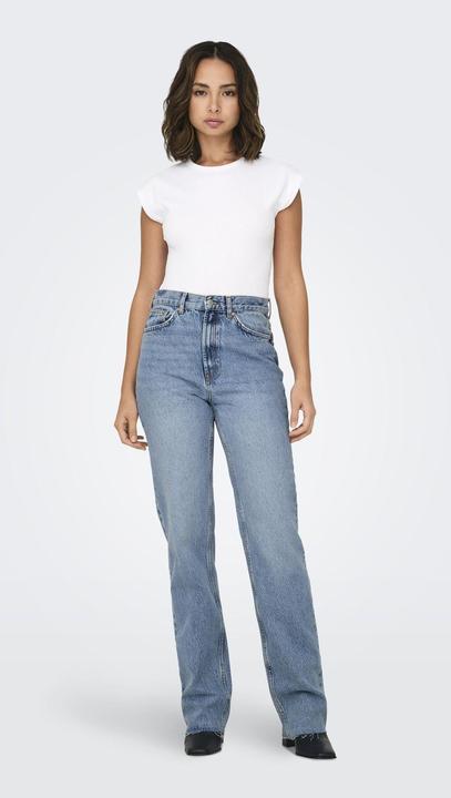 Immagine prodotto Only OnlRiley Life Jeans a vita alta dritti aderenti Jeans a vita dritta (W31/L30)
