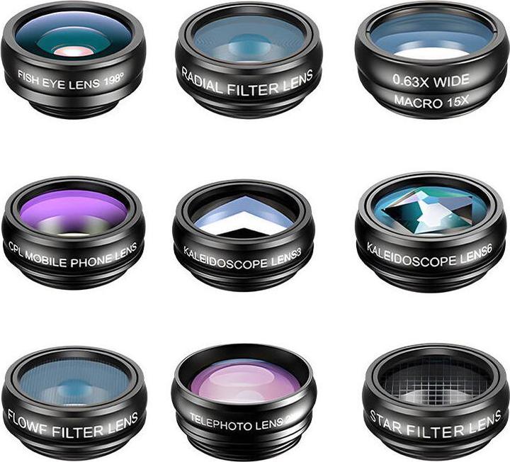 Actual product image Apexel Mobile Lens Kit