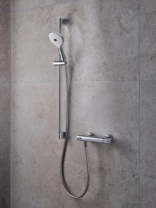 Image du produit Duravit Set de douche chromé (3 Types de jets, 14 l/min)