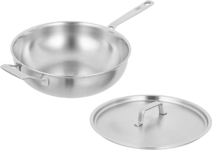 Kuhn Rikon Wok (28 cm, Wok Pfanne, Aluminium, Edelstahl)