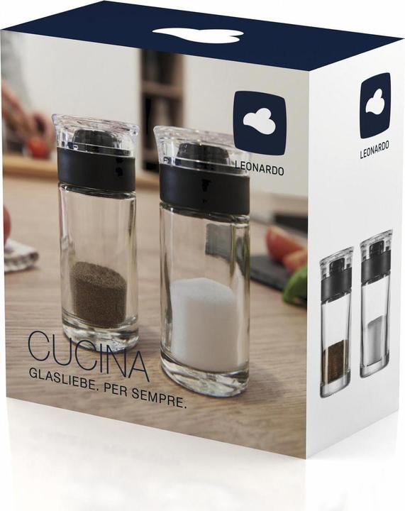 Immagine prodotto Leonardo Set sale e pepe cucina da 2 (Sale, Pepe)