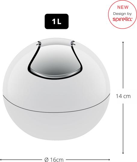 Produktbild spirella Bowl-Shiny (1 l)