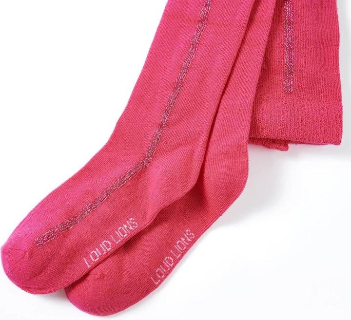 Image du produit VidaXL Collants pour enfants rose vif 92,Couleur : rose vif,Matière : 75 (92)