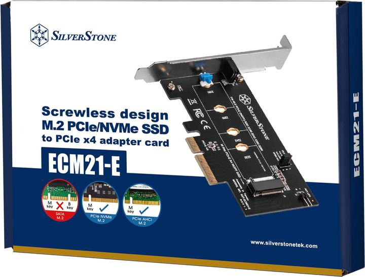 Image du produit Silverstone SST-ECM21-E - Contrôleur de stockage