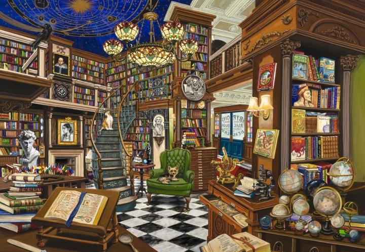 Produktbild Bluebird Puzzle 1000 pieces Rare Book Dealer (1000 Teile)