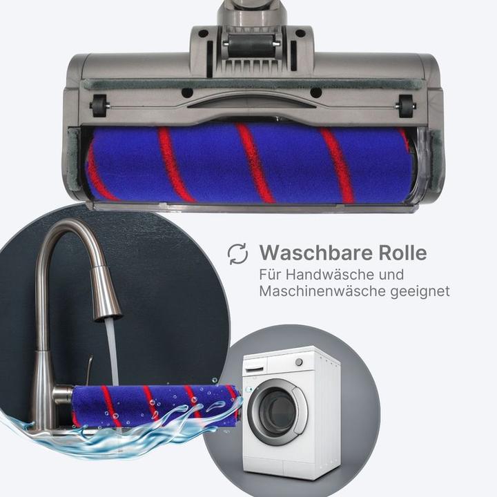 Produktbild Hermex Alternative Bodendüse Dyson V7 V8 V10 V11 V12 V15 Staubsaugerbürste