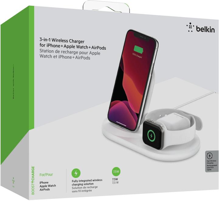 Image du produit Belkin BoostCharge 3-in-1 (7.50 W)
