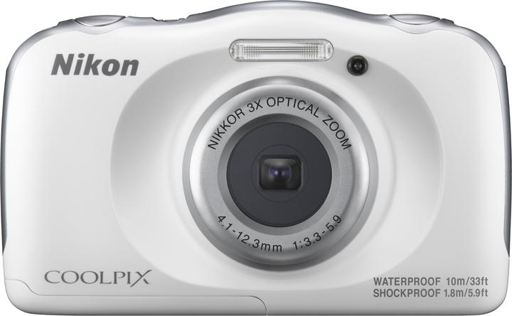 Nikon Coolpix W100, Wasserfest bis 10m (13 Mpx, 1/3.2")