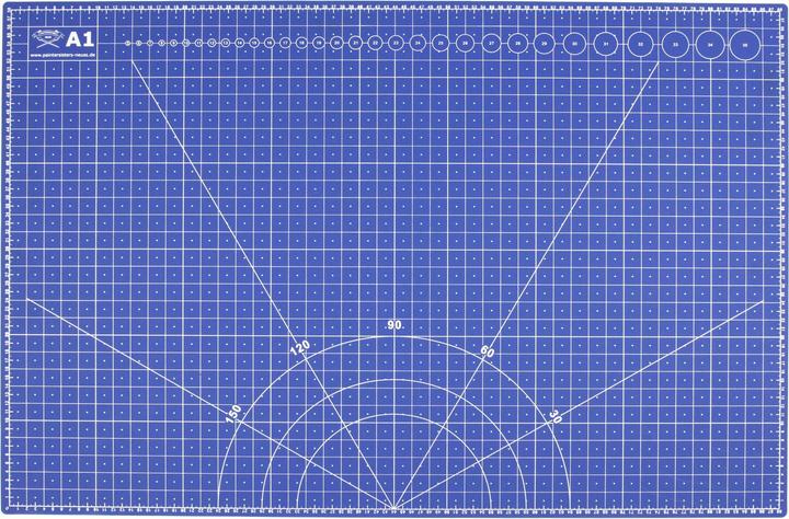 Paintersisters Tapis de découpe A1 bleu noir (90 x 60 cm)