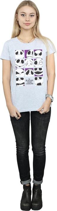 Produktbild Disney Nightmare Before Christmas Many Faces Of Jack Squares TShirt (XL)