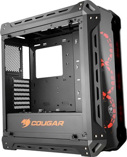 Actual product image Cougar Gaming Panzer-G Midi-Tower Black (ATX, Mini-ITX, mATX, SSI CEB)