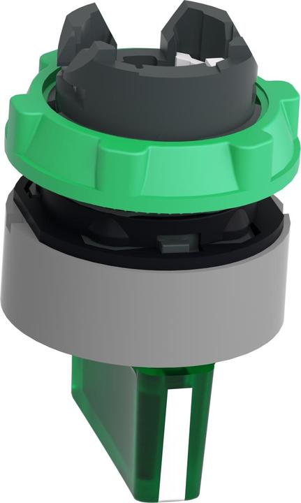 Actual product image Schneider Electric Illuminated selector switch, front, plastic, ZB5AK1533C0