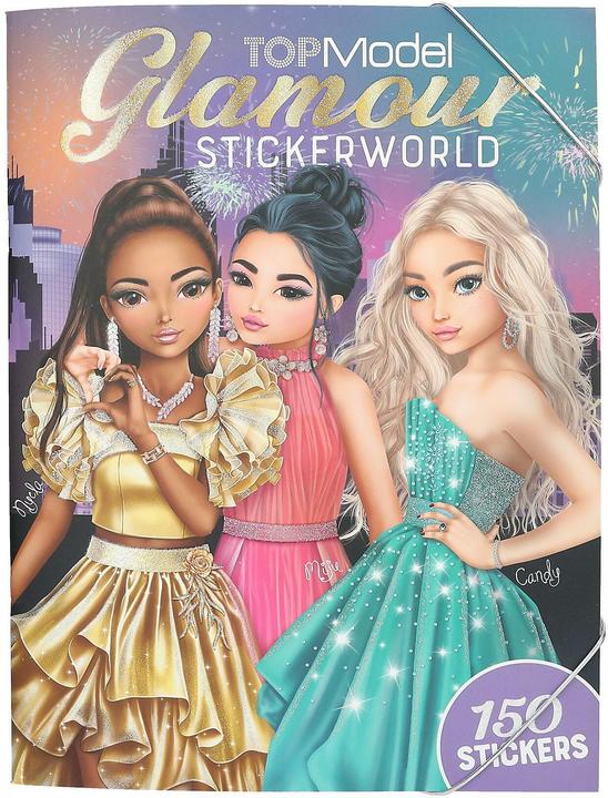 Actual product image Magni DEPESCHE TOPModel Sticker World Glamour