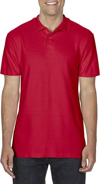 Actual product image Gildan Softsyle Short Sleeve Double Pique Polo Shirt (M)