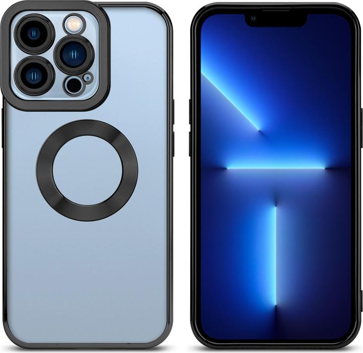 Actual product image Cadorabo TPU Chrome Case with Camera Protector for Apple iPhone 13 PRO MAX (Apple iPhone 13 Pro Max)