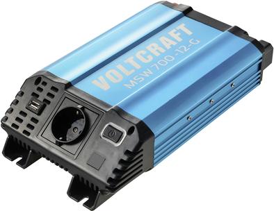 Actual product image Voltcraft Wechselrichter MSW 700-12-G 700 W 12 V/DC - 230 V/AC modifizierte Sinu