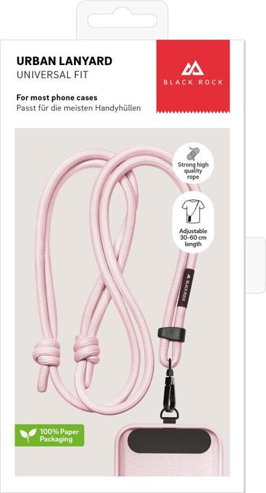 Actual product image White Diamonds "Universal lanyard" for smartphones, light pink
