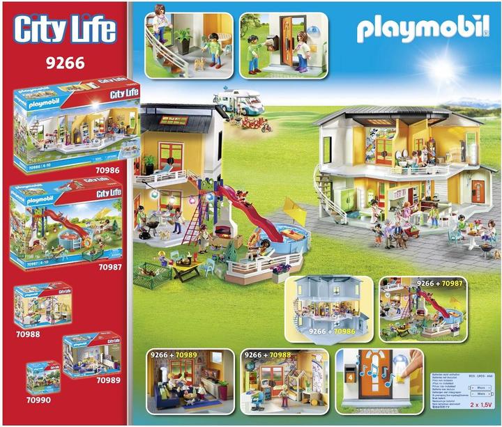 Produktbild Playmobil Modernes Wohnhaus (9266, Playmobil City Life)