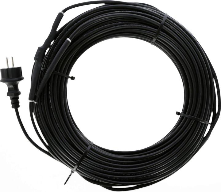 Actual product image Kerbl Antifreeze heating cable for gutters and pipes with thermostat
