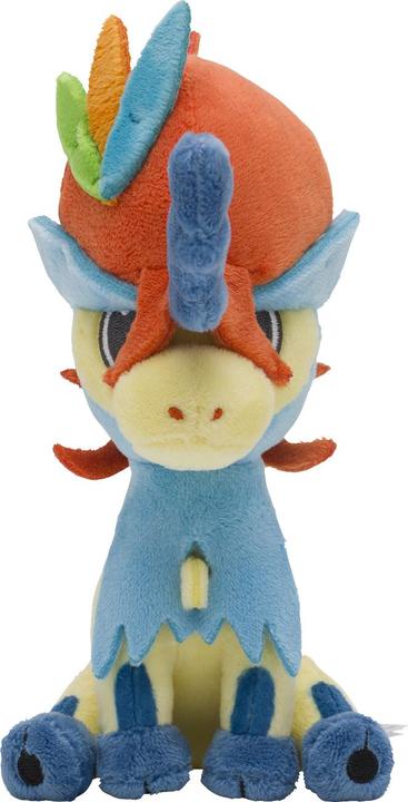 Actual product image Pokémon Keldeo (Resolute Form) Sitting Cuties Plush - 18 cm (18 cm)
