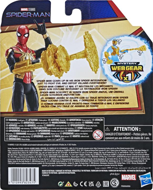 Immagine prodotto Hasbro Spider-Man Mystery Web Gear ass.