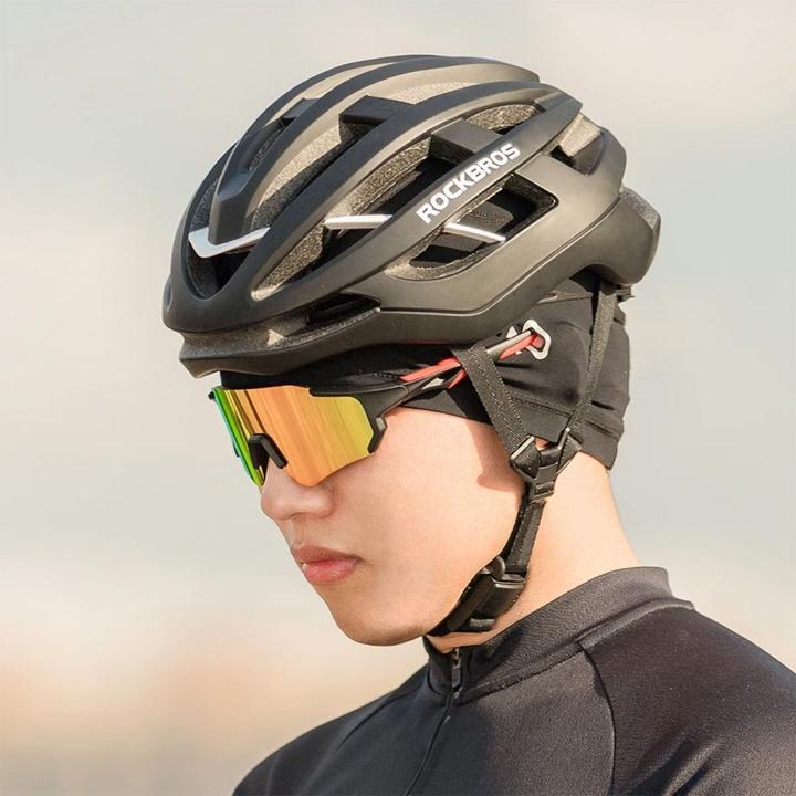 Image du produit Rockbros YPP037 casquette cycliste avec découpes pour les lunettes - noir