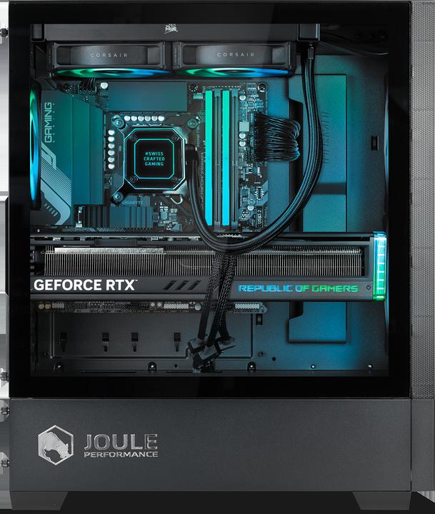 Produktbild Joule Performance High End Gaming PC RTX5080 R7 32B 2TB L1135955 (AMD Ryzen 7 9800X3D, 32 GB, 2000 GB, GeForce RTX 5080)