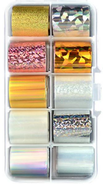 Actual product image Nagellack24 Nail Art Foil C (Glitter hologram)