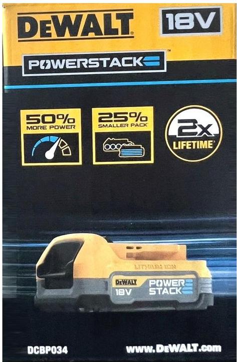 Produktbild DeWalt DCBP034XJ (18 V)