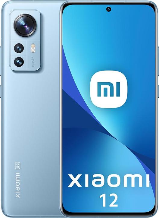Xiaomi 12 5G (256 GB, Blue, 6.28", Dual SIM, 50 Mpx, 5G)