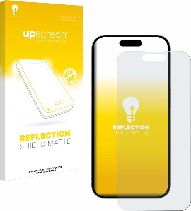 Produktbild upscreen Reflection Shield Displayschutz Matt (1 Stück, Apple iPhone 15 Pro)